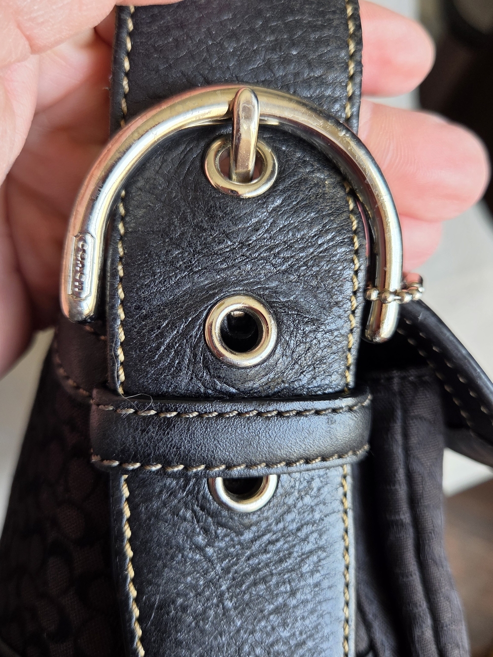 Coach Soho Signature Flap Shoulder Bag - Picture 5 of 10